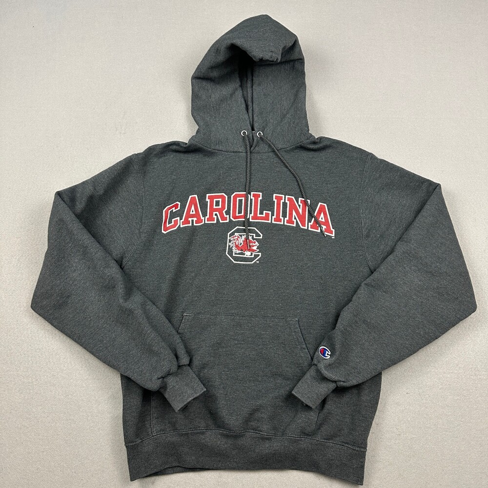South Carolina Gamecocks Hoodie Men Small Dark Gray Champion Sweatshirt S